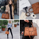 Stockholm Satchel Camel - Ava Carrington